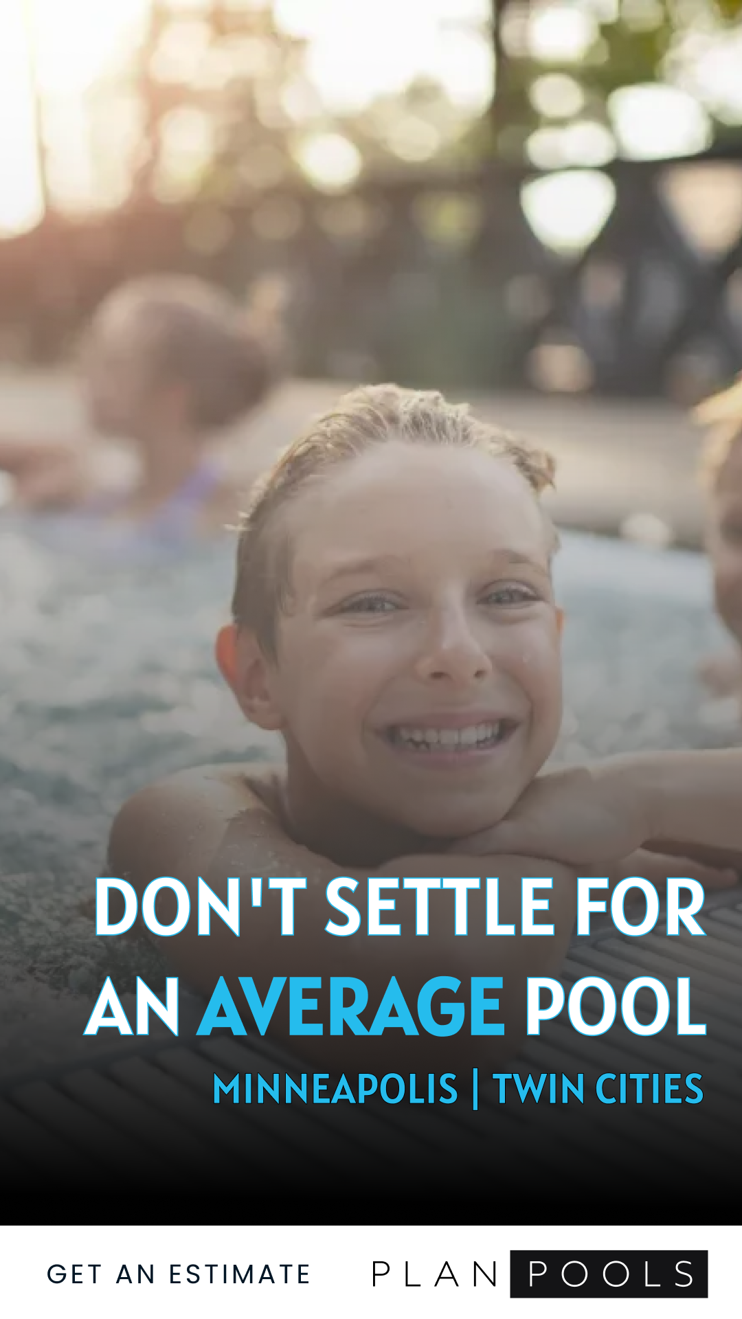 Plan Pools & Concrete Facebook ad