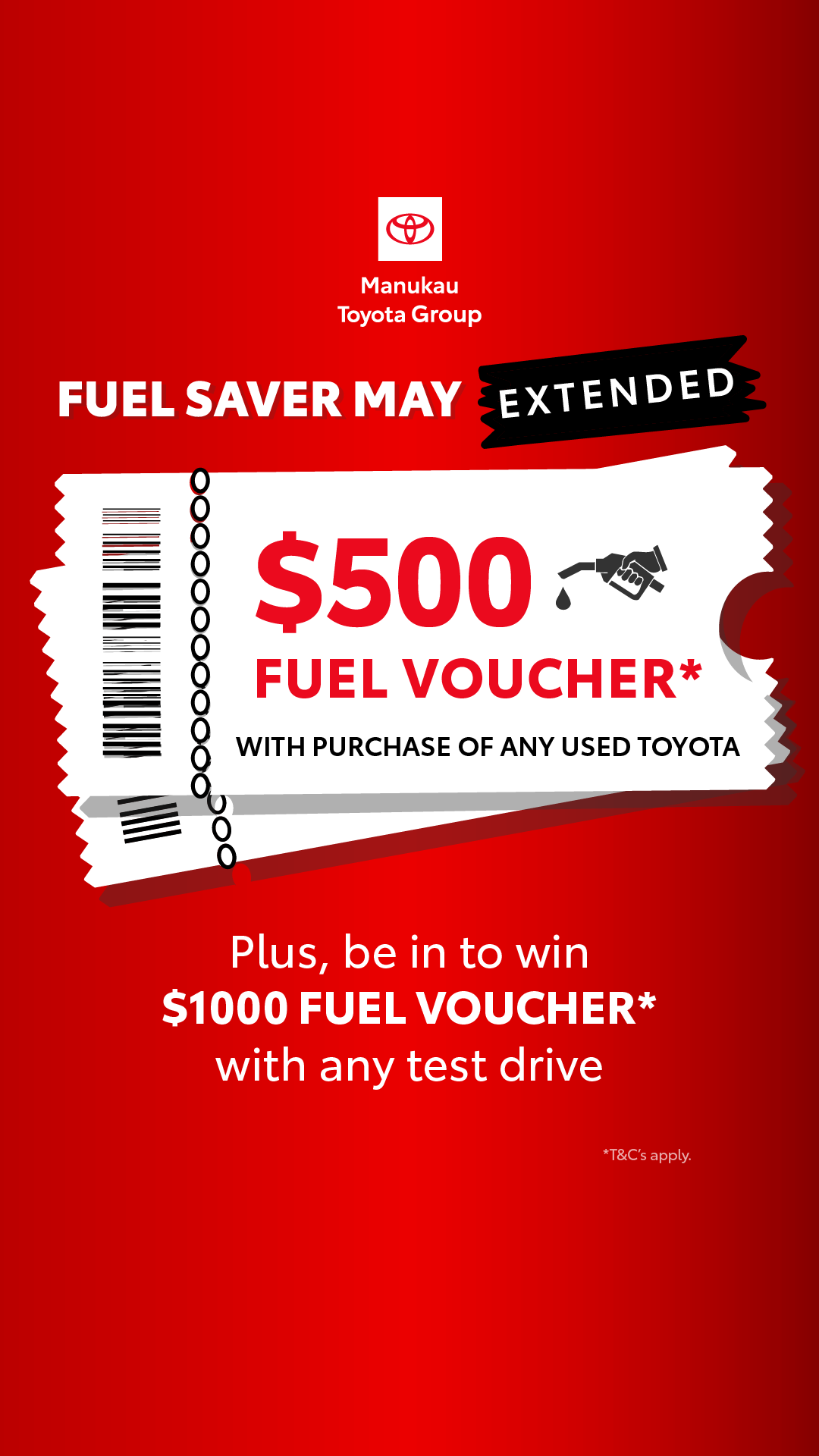 Manukau Toyota Group Facebook ad