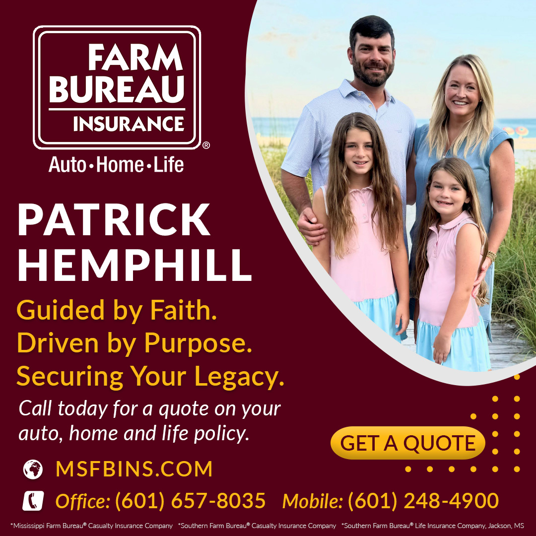 Patrick Hemphill, MS Farm Bureau Insurance Facebook ad