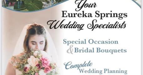 Eureka & Company Floral Designs Facebook ad: We offer full Floral service specializing in weddings…