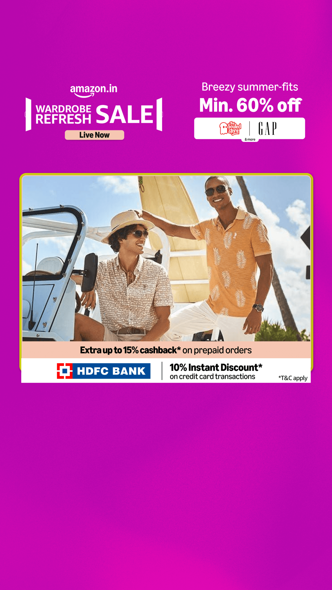 Amazon India Facebook ad