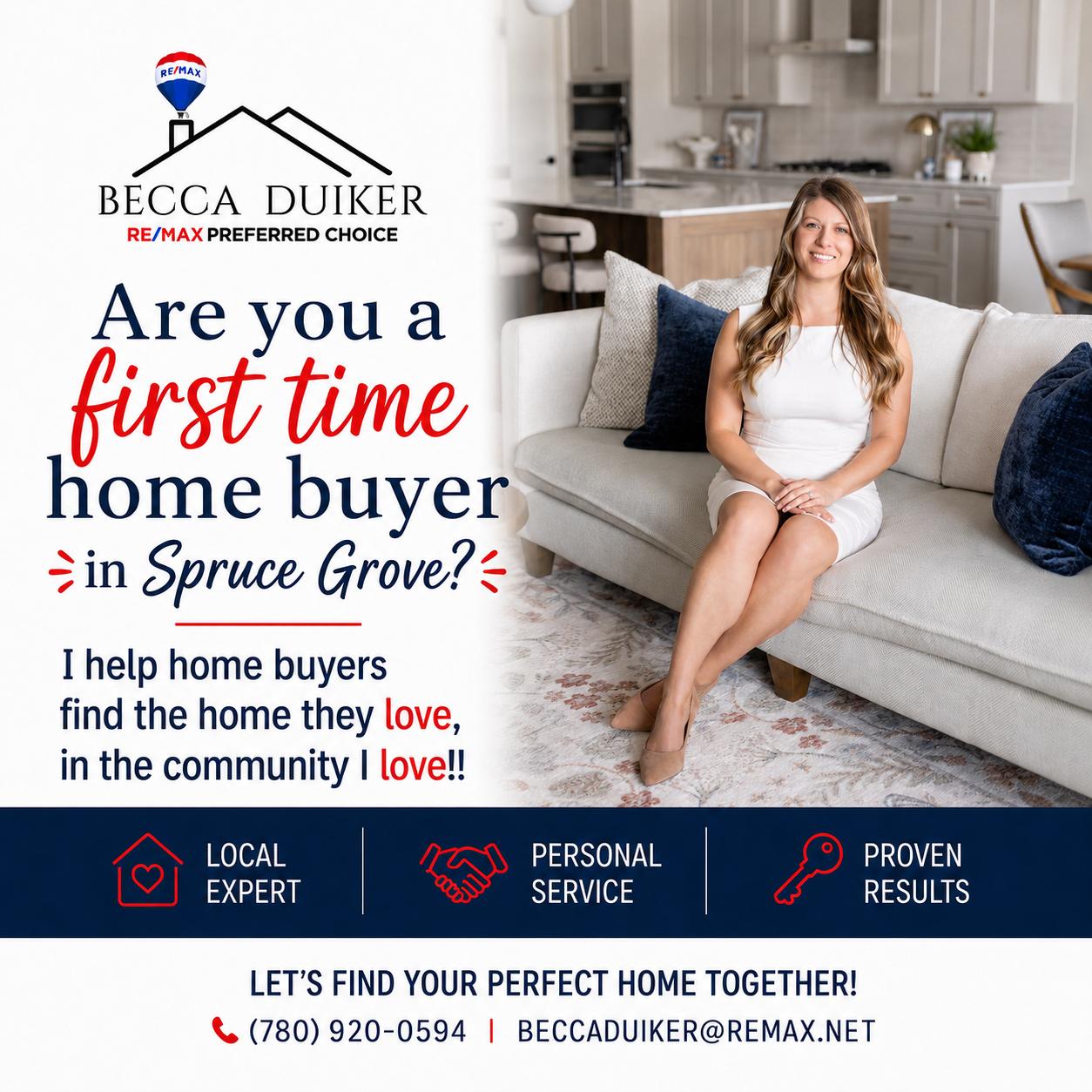Becca Duiker - Re/Max Preferred Choice Facebook ad