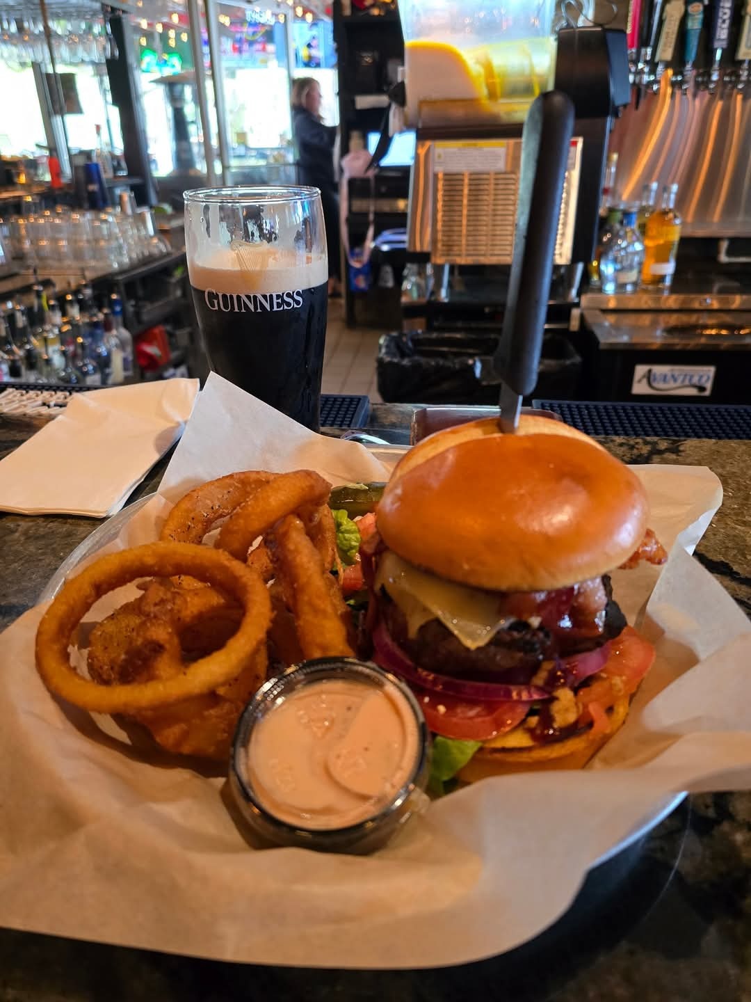 JF Kicks Restaurant & Patio Bar Facebook ad from May 11, 2025