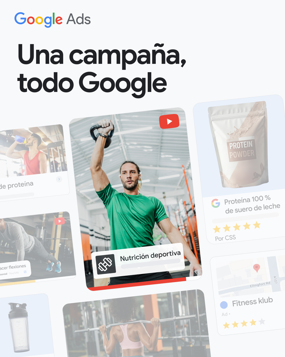Google Ads Facebook ad