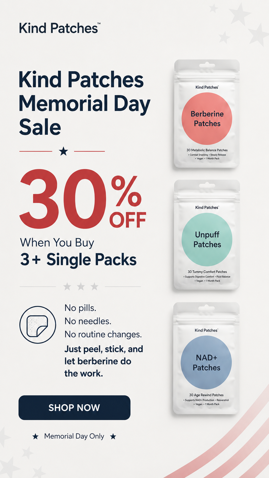 Kind Patches Facebook ad