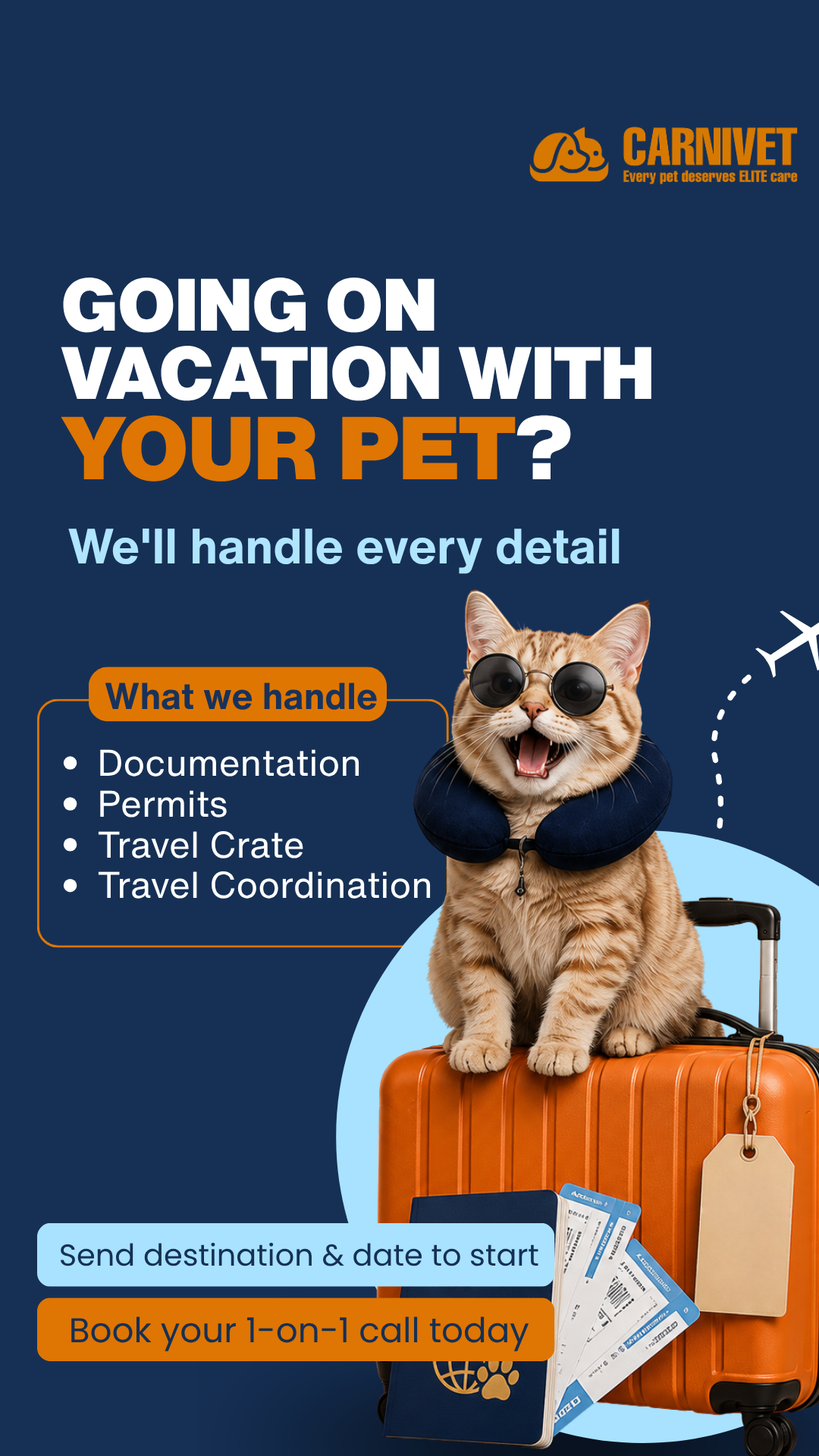 Carnivet Clinic Facebook ad from Jul 7, 2026