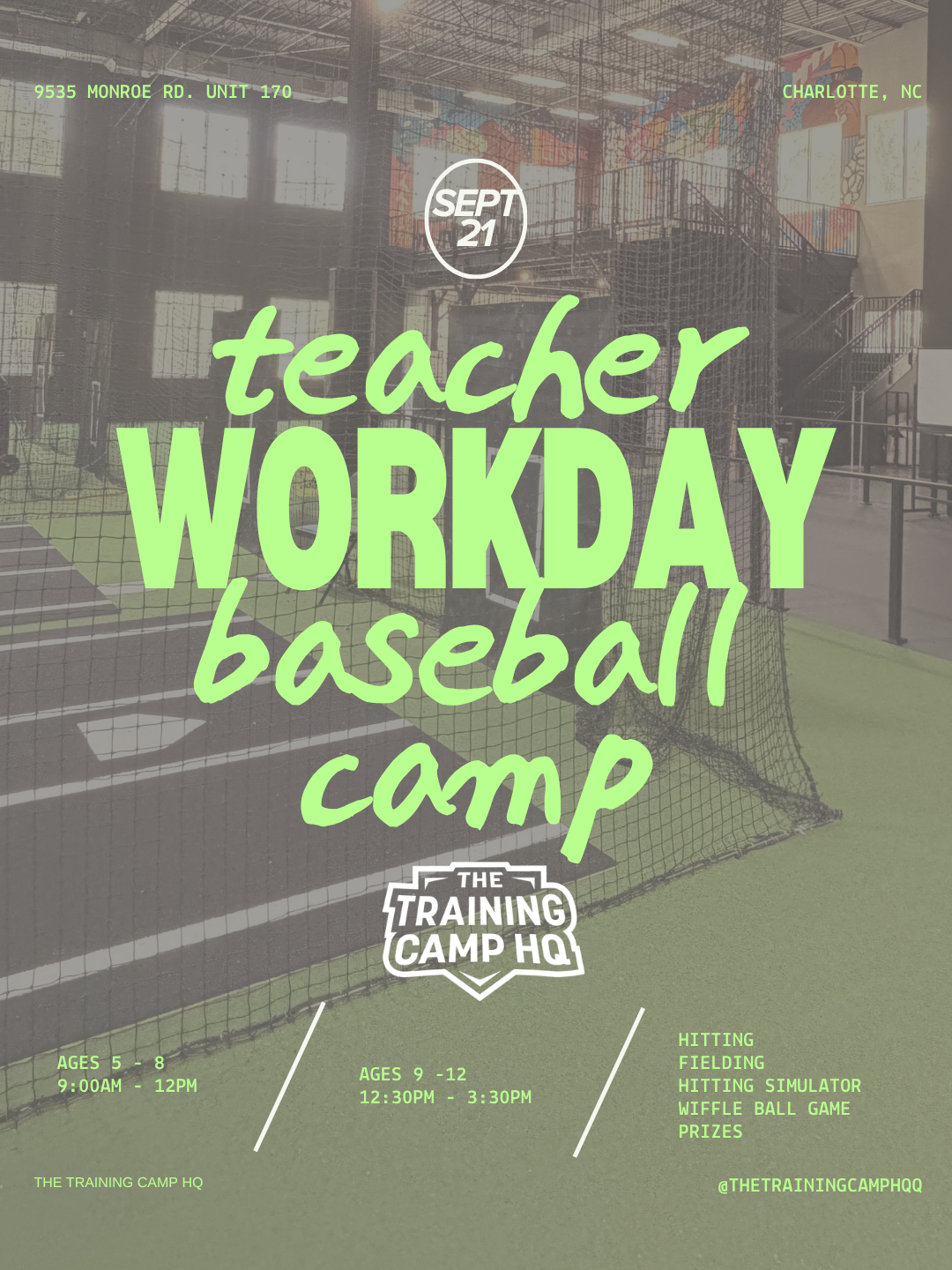 The Training Camp HQ Facebook ad