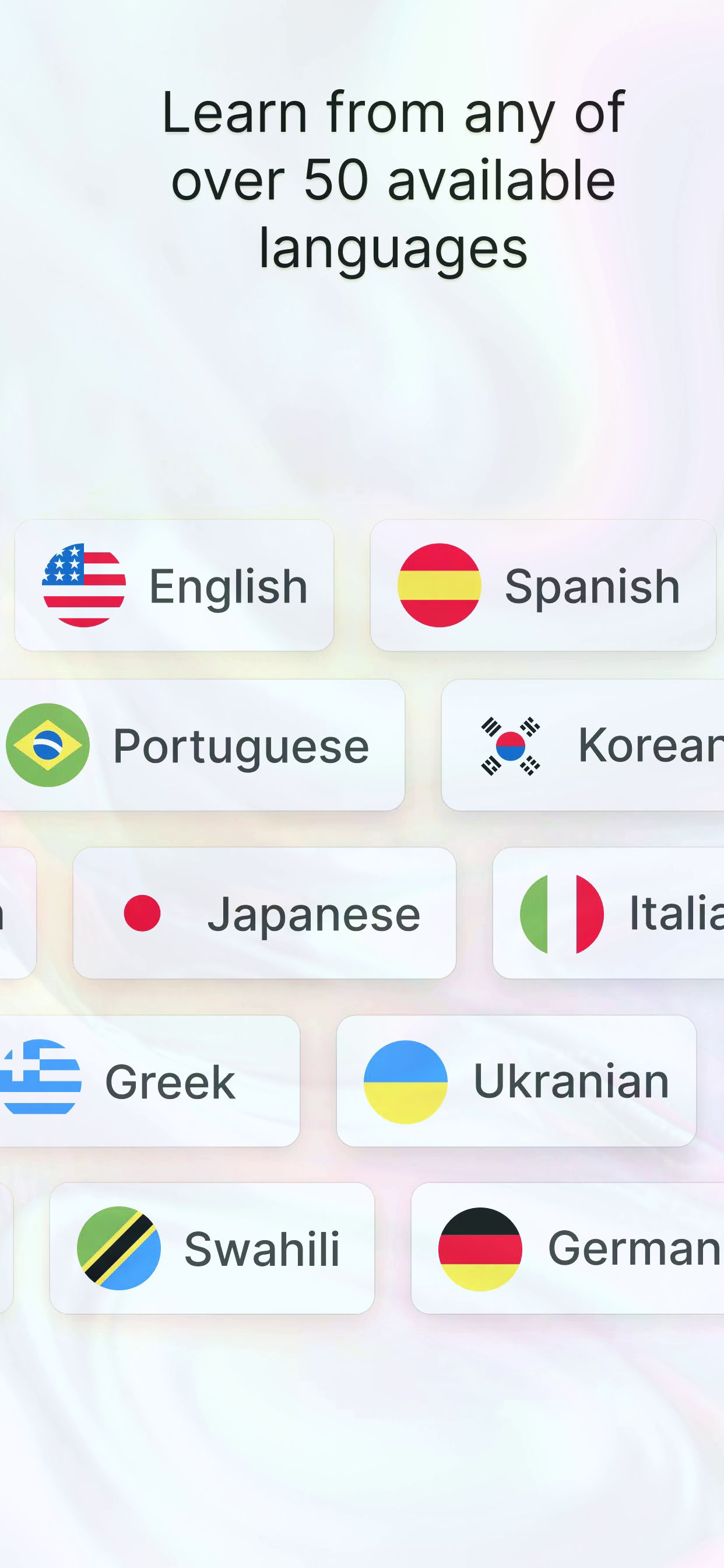 Fieldnote - Language Practice Facebook ad