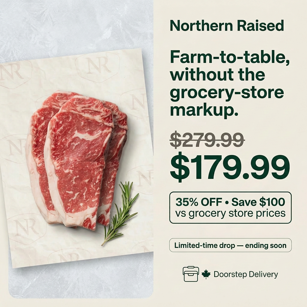 Northern Raised Facebook ad