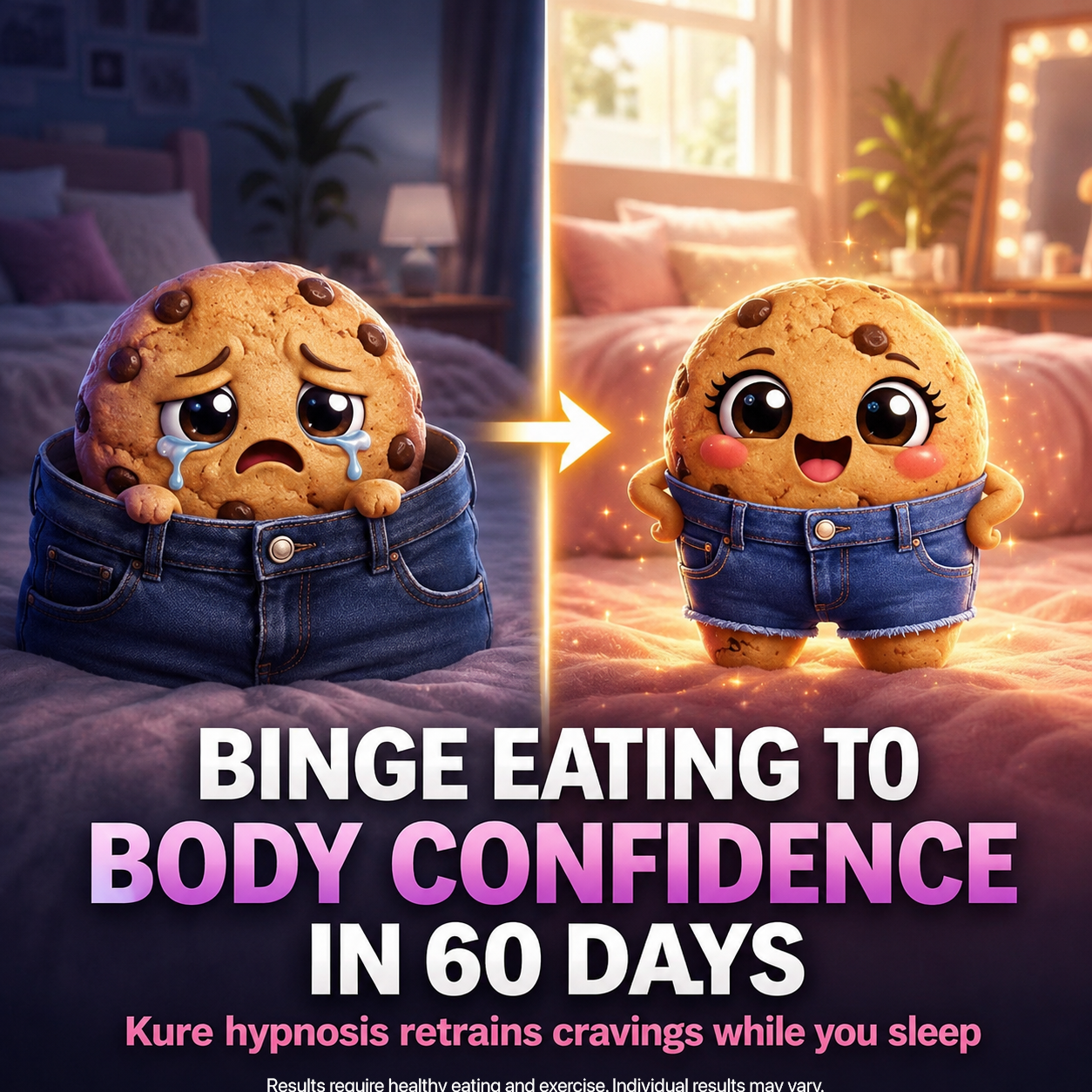 Kure for Hypnotherapy Facebook ad