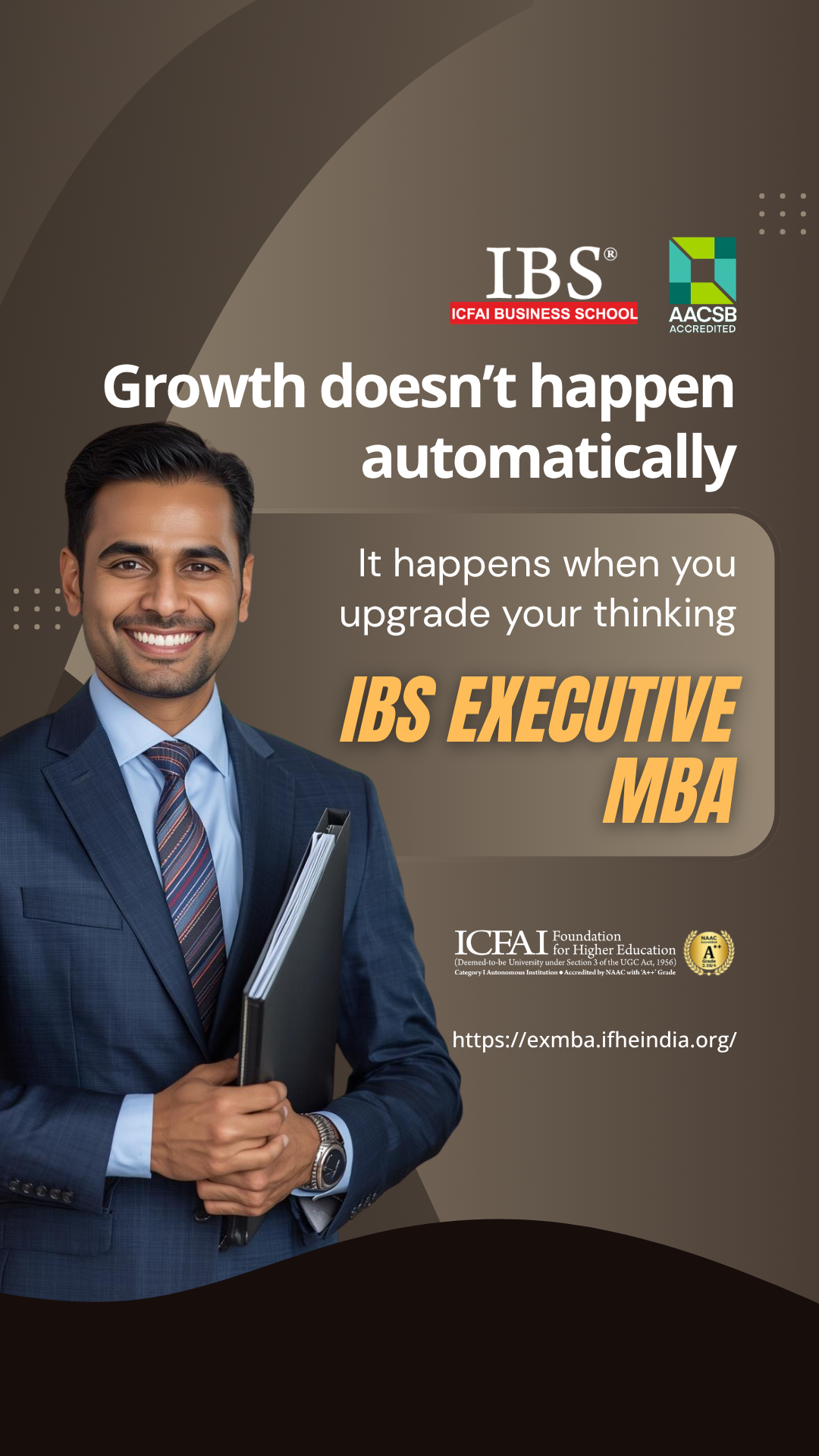 IBS Executive MBA Facebook ad