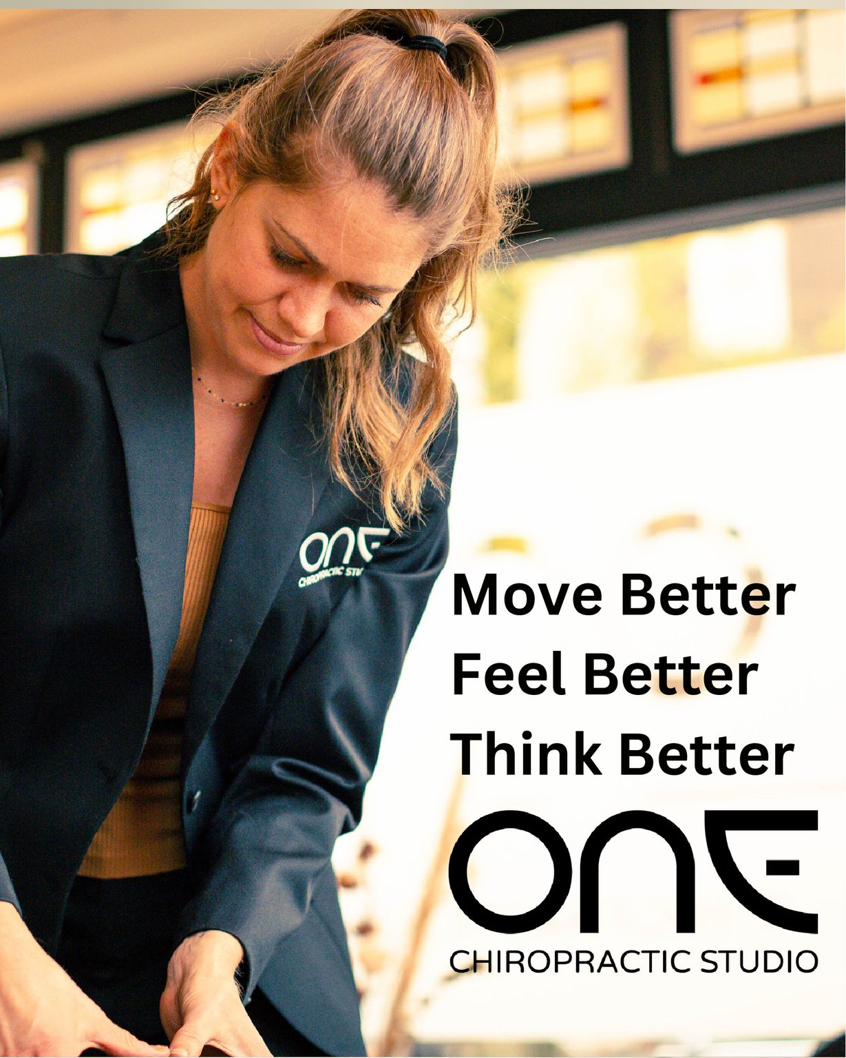 One Chiropractic Studio Amsterdam Facebook ad: Welcome to One Chiropractic Studio Amsterdam, Your center…