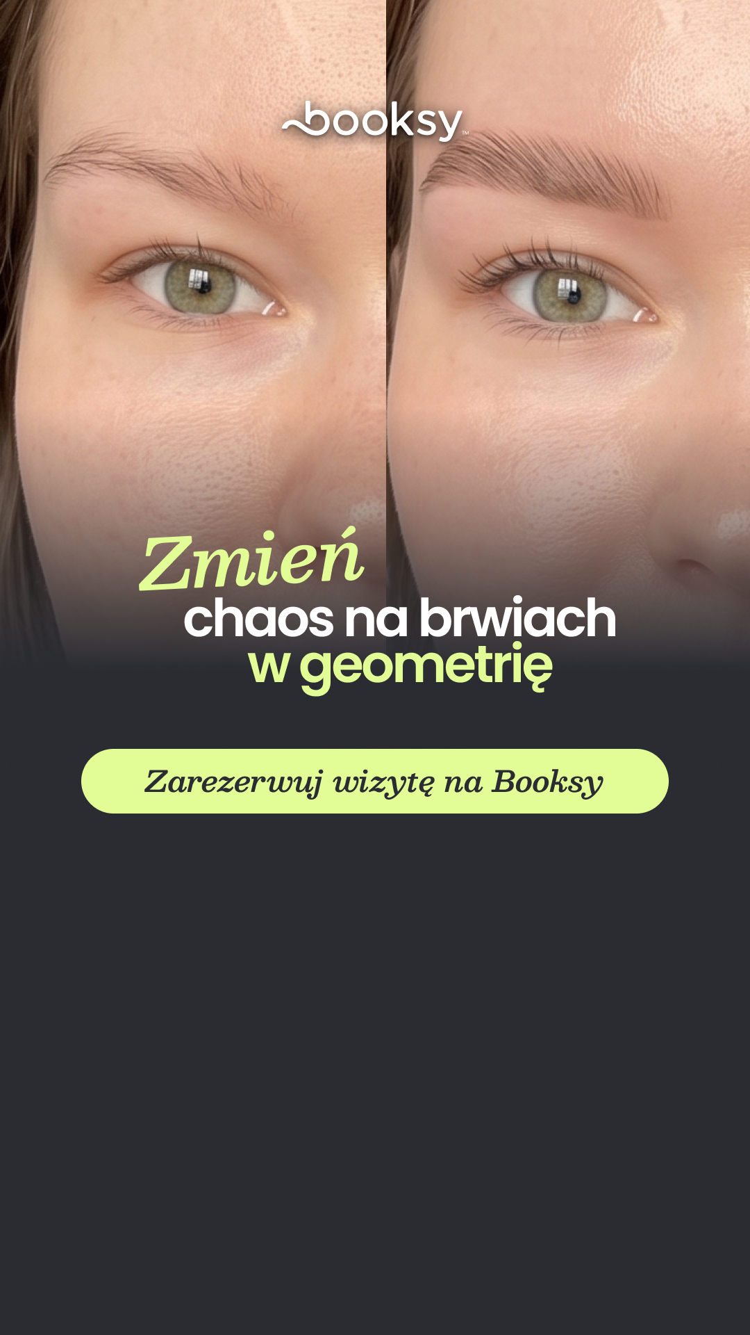 Booksy Facebook ad