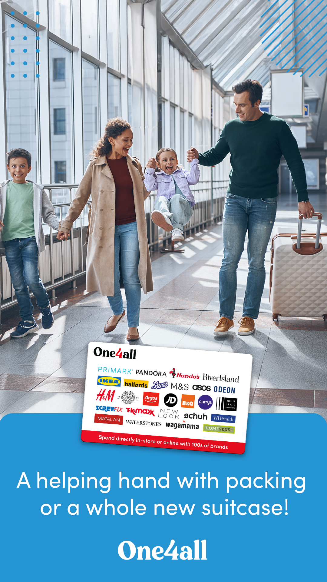 One4all Gift Cards UK Facebook ad