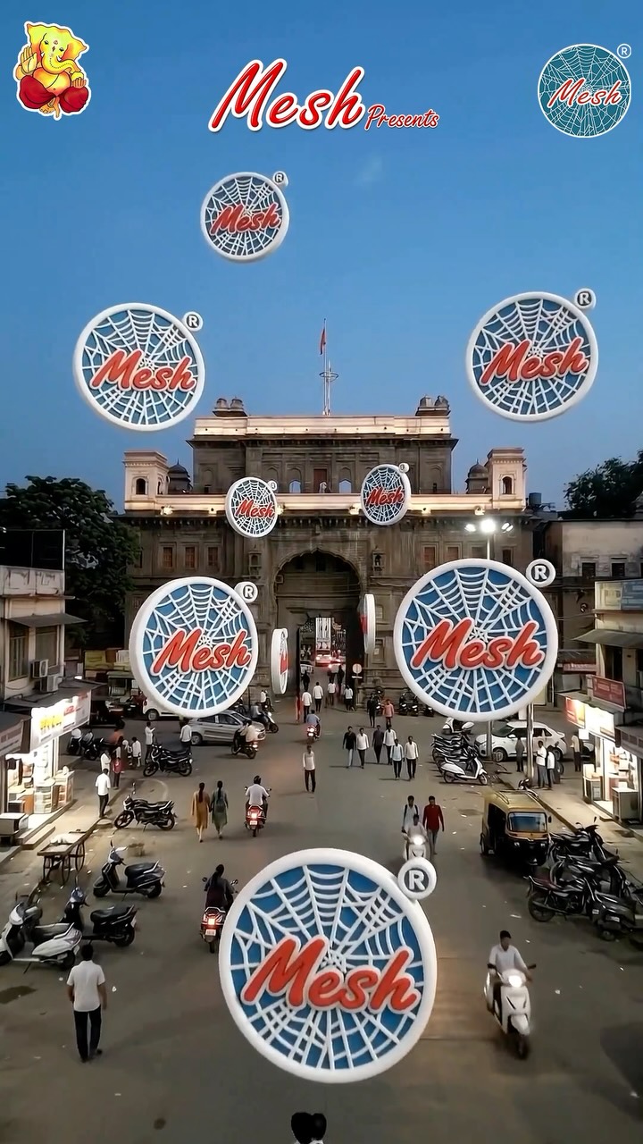 Mesh exhibitions Facebook ad: KOLHAPUR, GET READY FOR A SHOPPING BUZZZZβ¦!