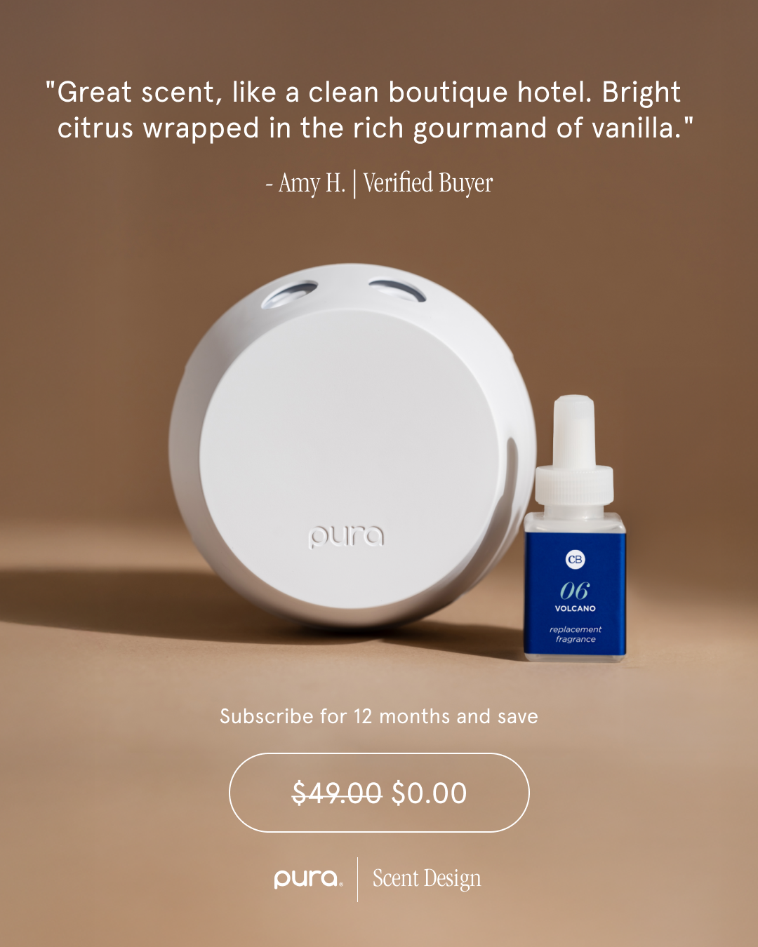 Pura Facebook ad