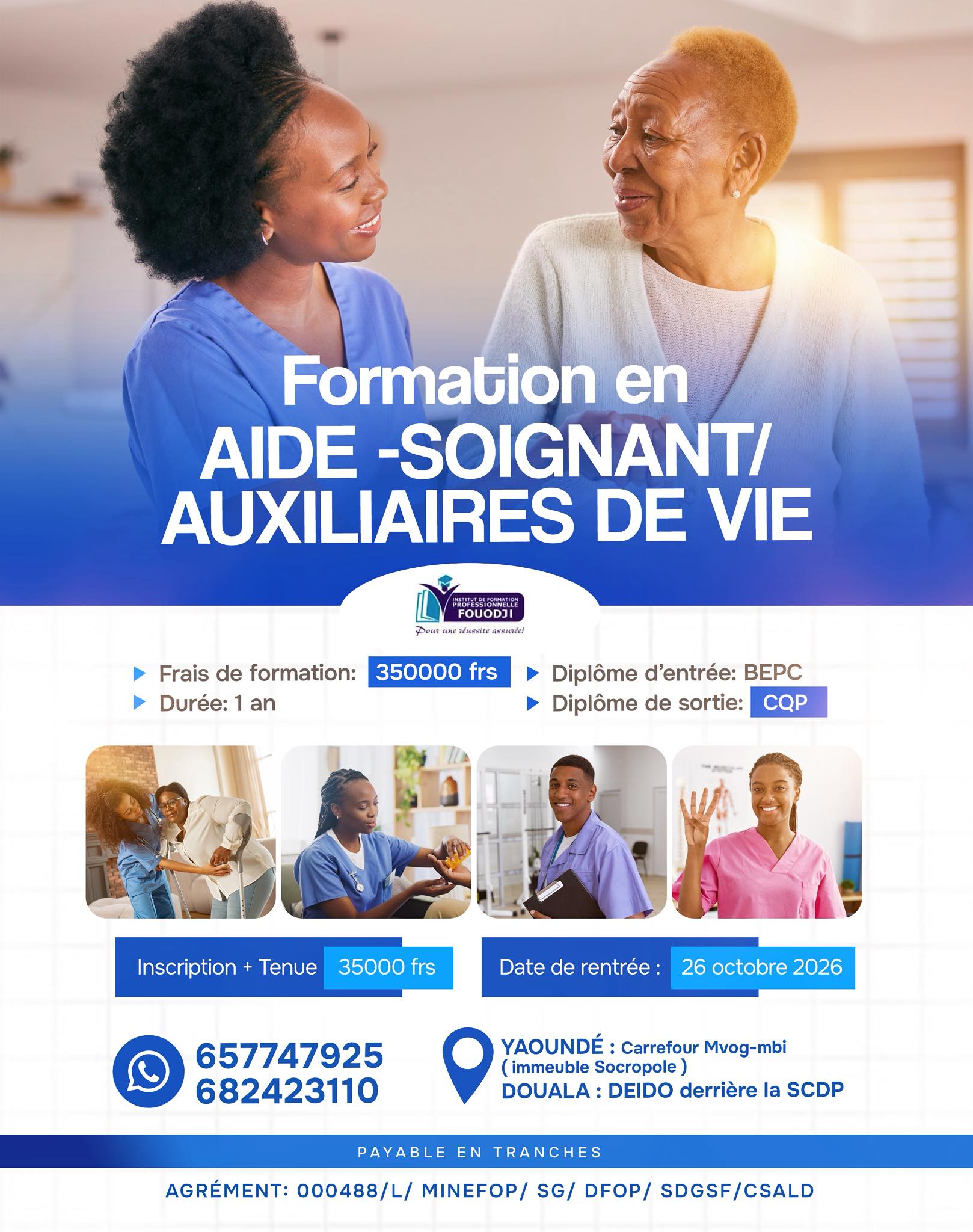 Institut de Formation Professionnelle Fouodji - IFPF Facebook ad
