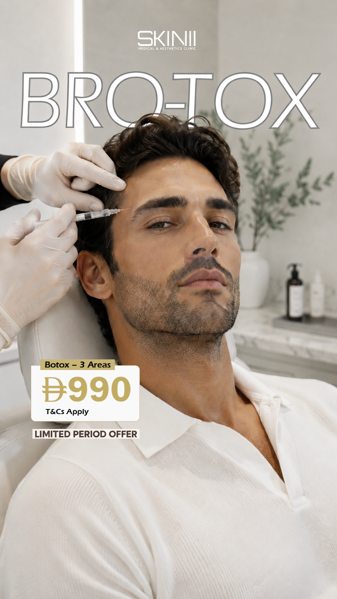 Skin111 Clinics Facebook ad from May 25, 2026