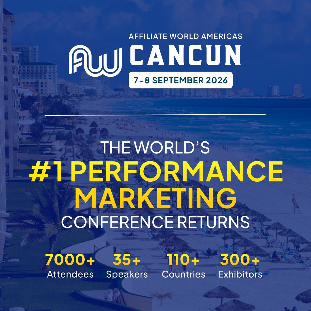 Affiliate World Conferences Facebook ad