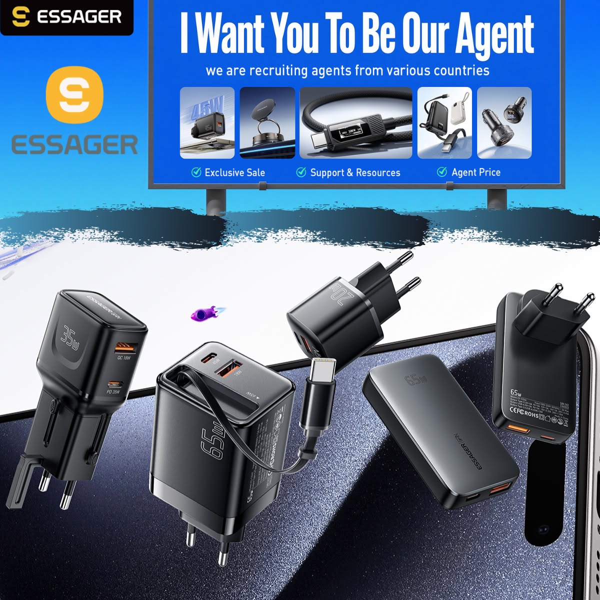 Essager Facebook ad: Your trusted partner