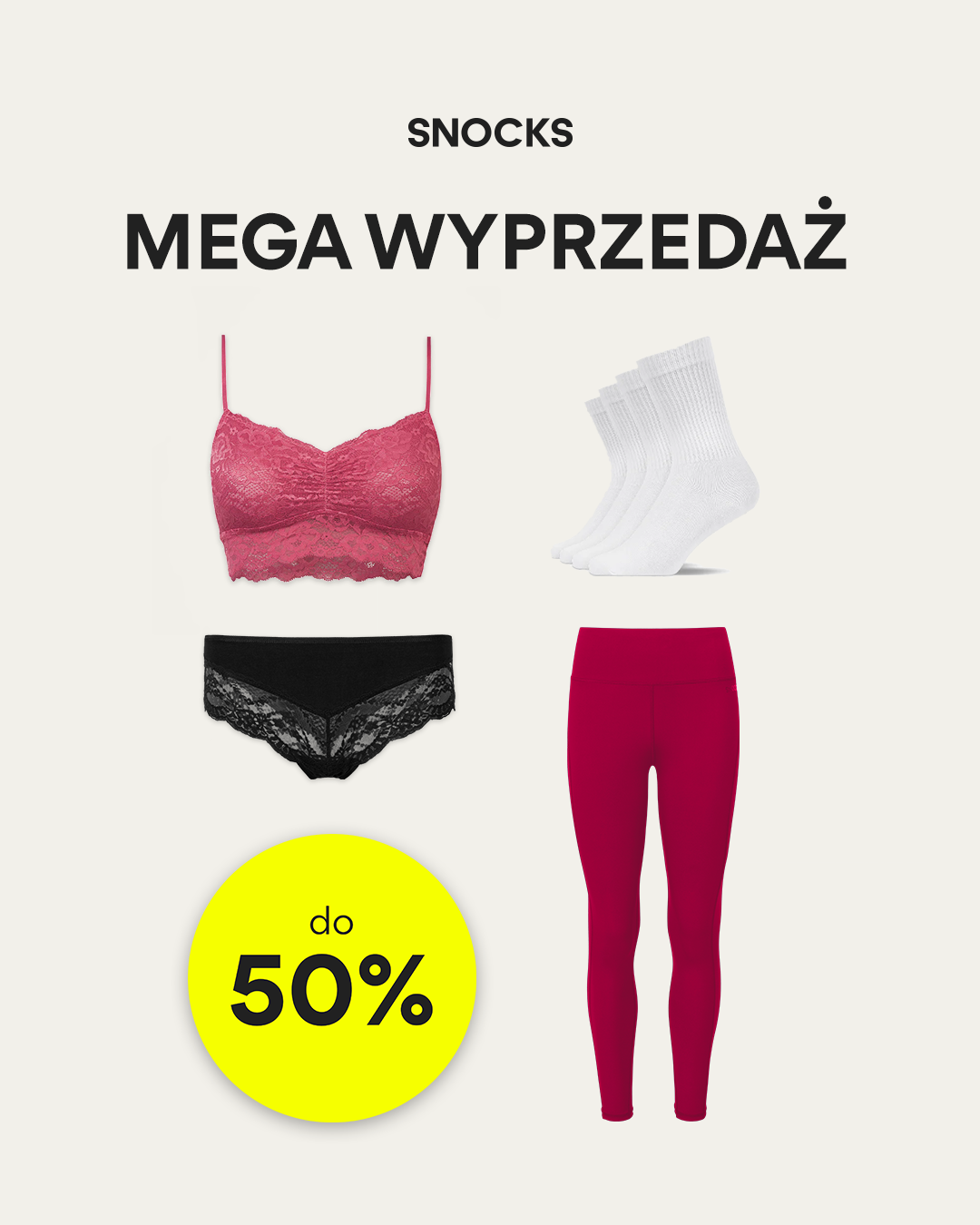 Snocks Facebook ad