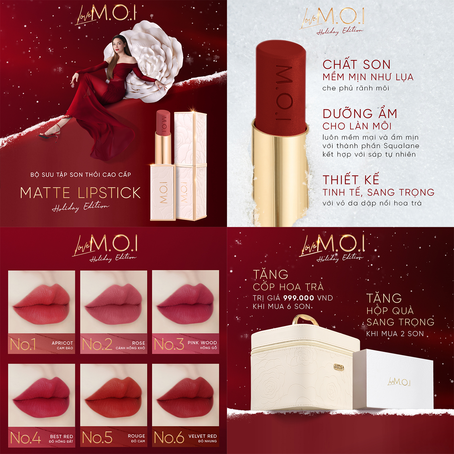 MOI cosmetics Facebook ad: Phiên bản Đặc biệt Lễ Hội