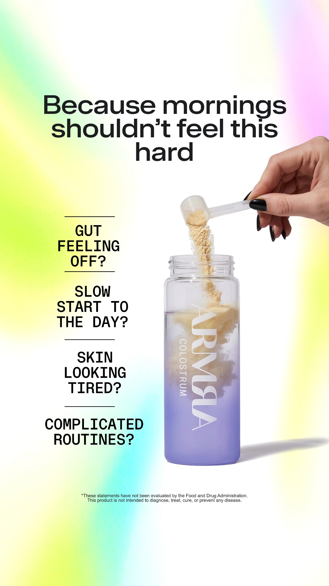 ARMRA Facebook ad