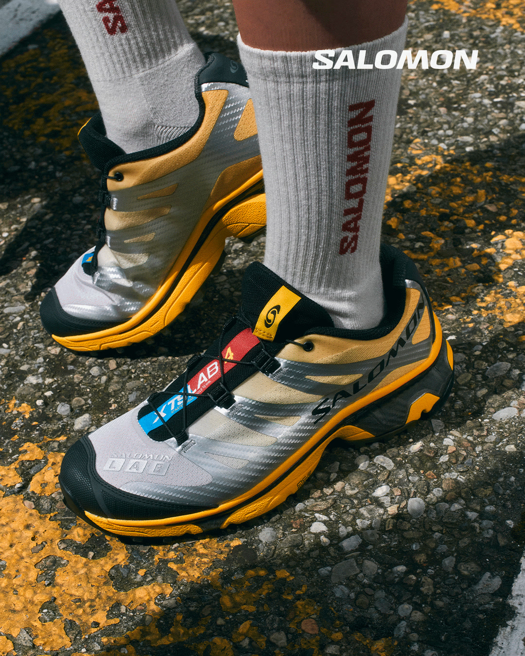 Salomon Sportstyle Facebook ad: XT-4 OG Race Flag