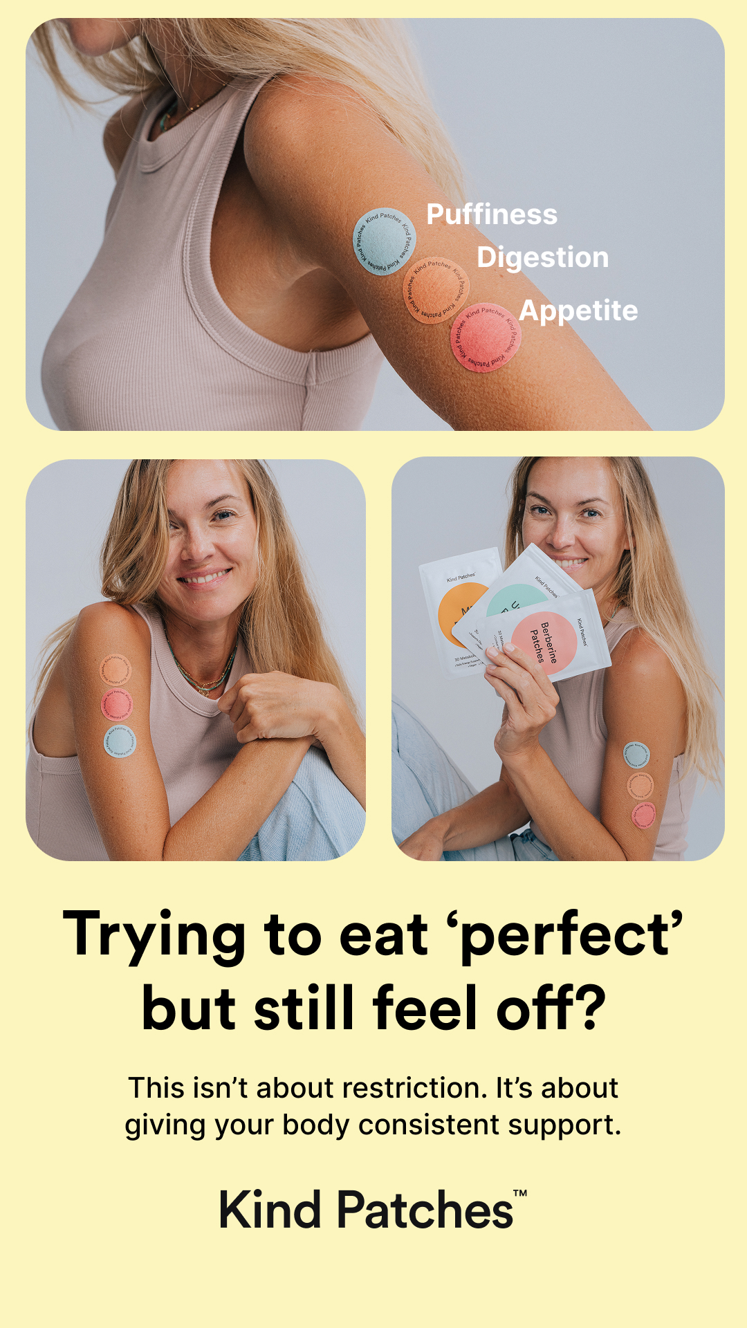 Kind Patches Facebook ad