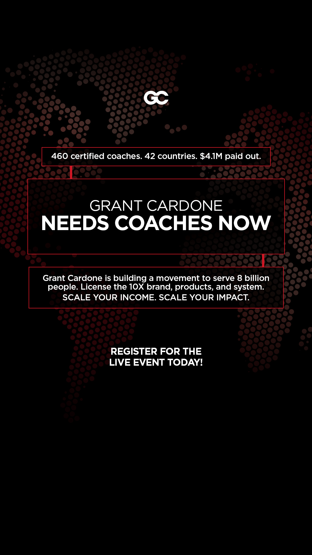 Grant Cardone Facebook ad