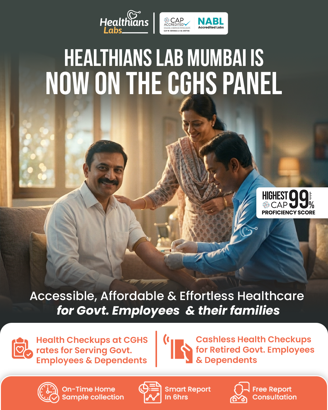 Healthians Facebook ad
