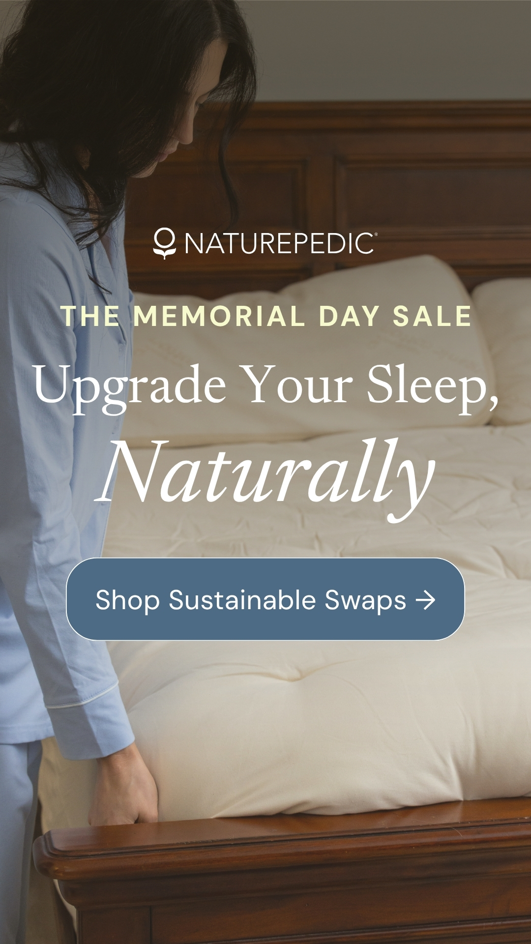 Naturepedic Facebook ad