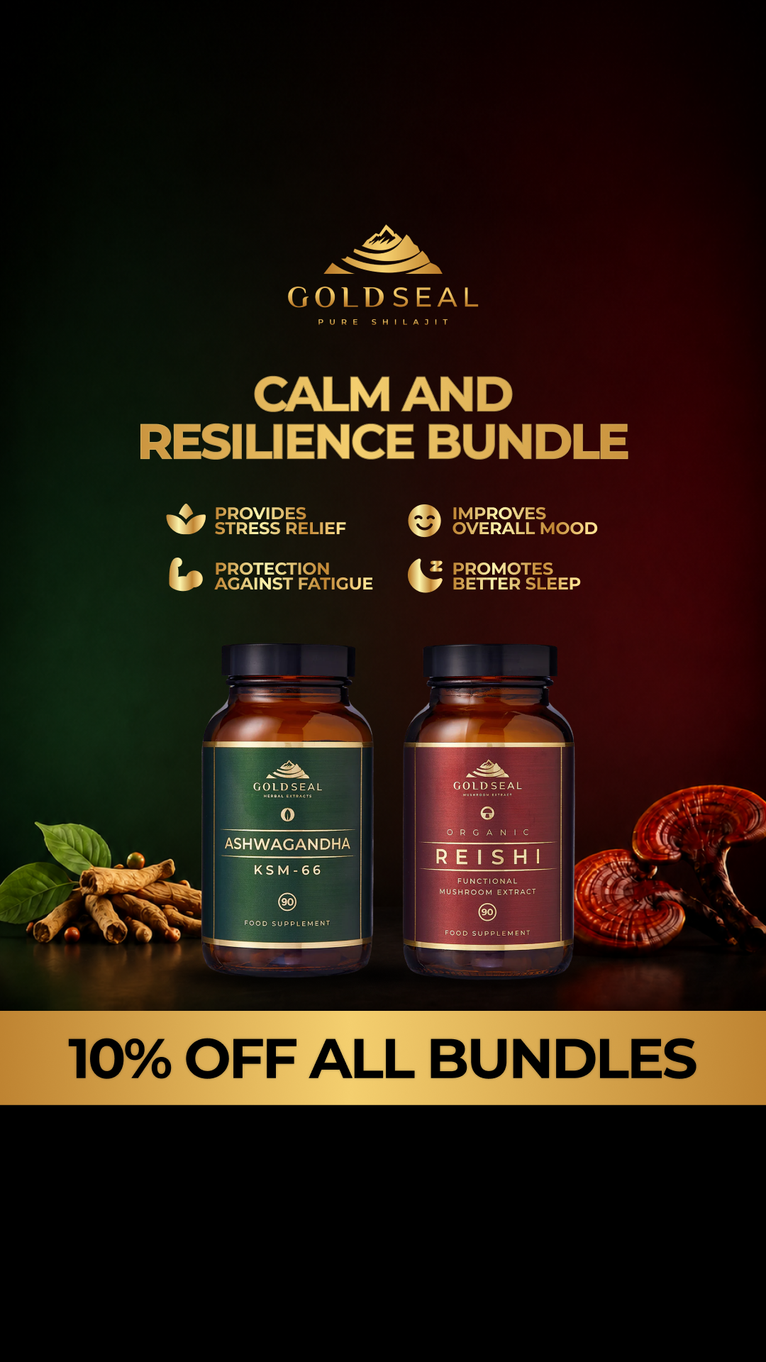 Gold Seal Shilajit Facebook ad