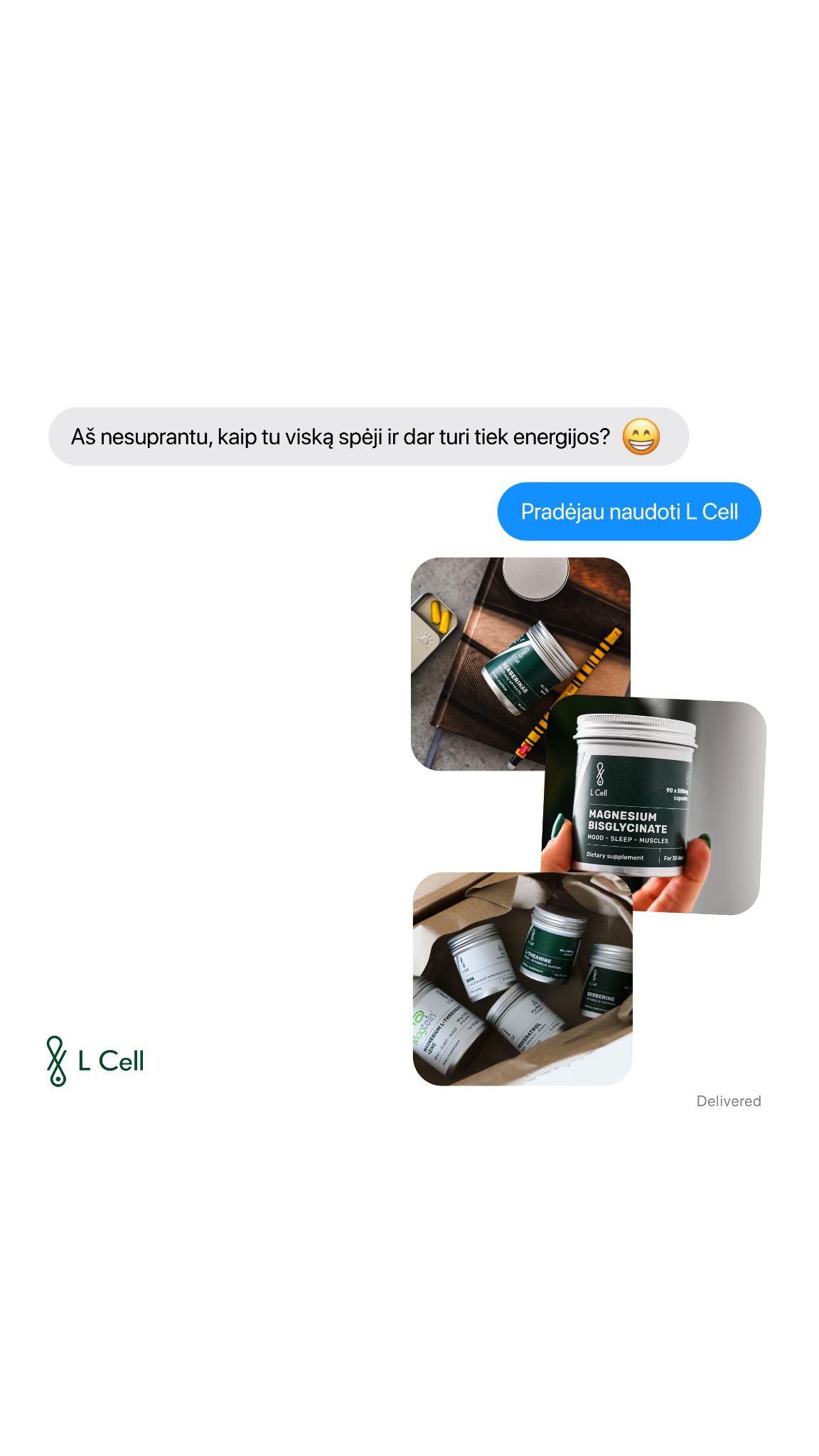 L Cell Facebook ad