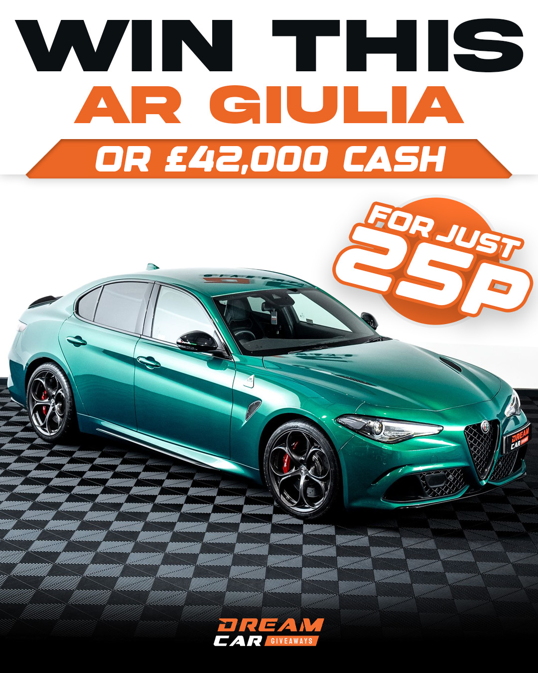 Dream Car Giveaways Facebook ad