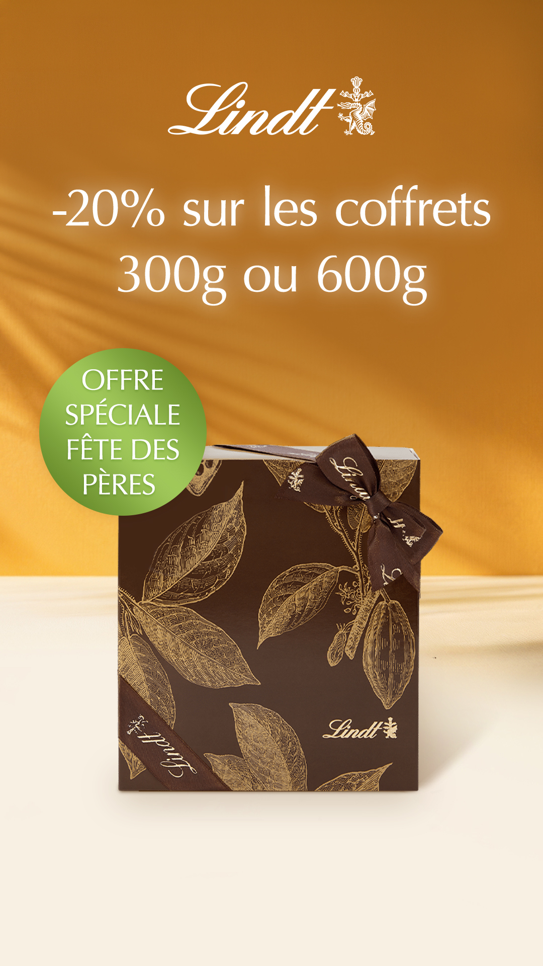 Lindt Facebook ad