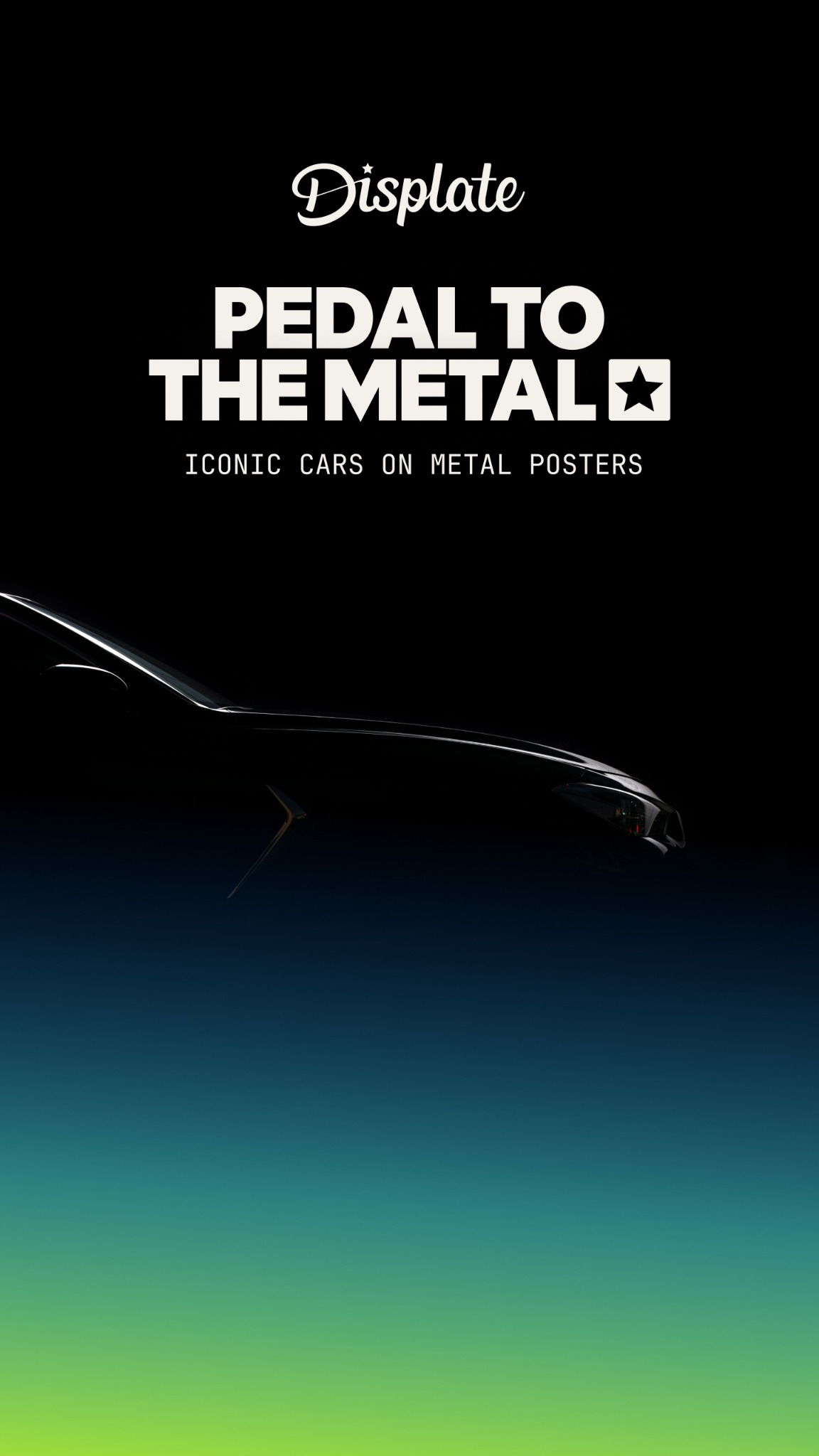Displate Facebook ad