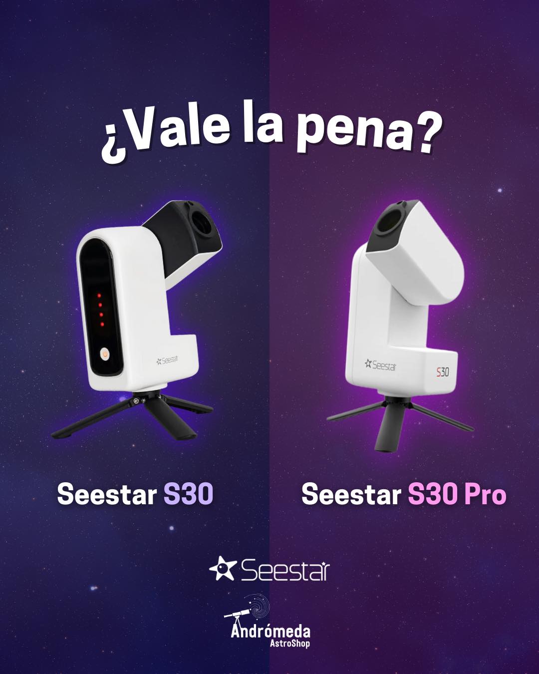 Andrómeda AstroShop Facebook ad from Mar 12, 2026
