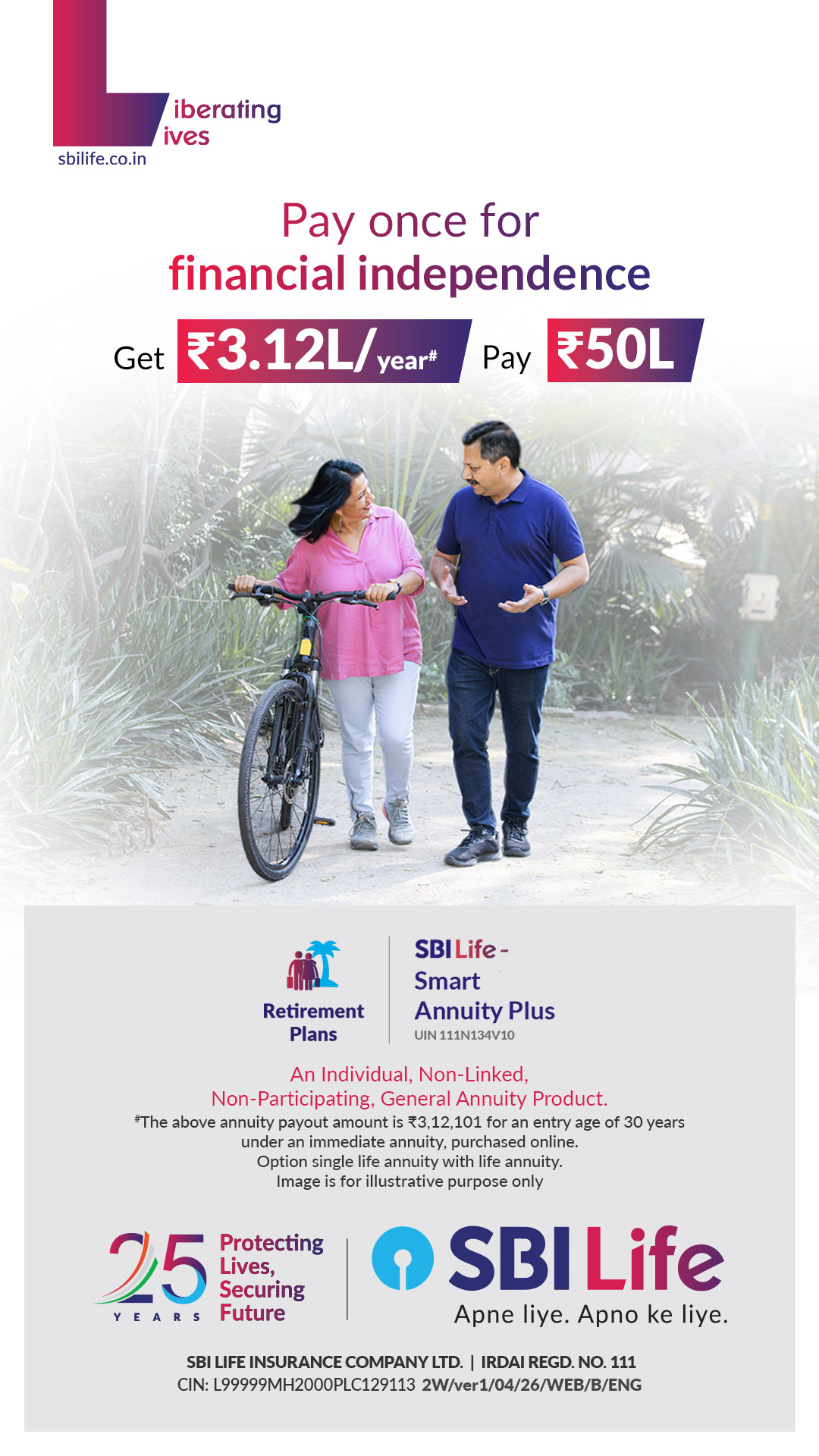 SBI Life Insurance Facebook ad