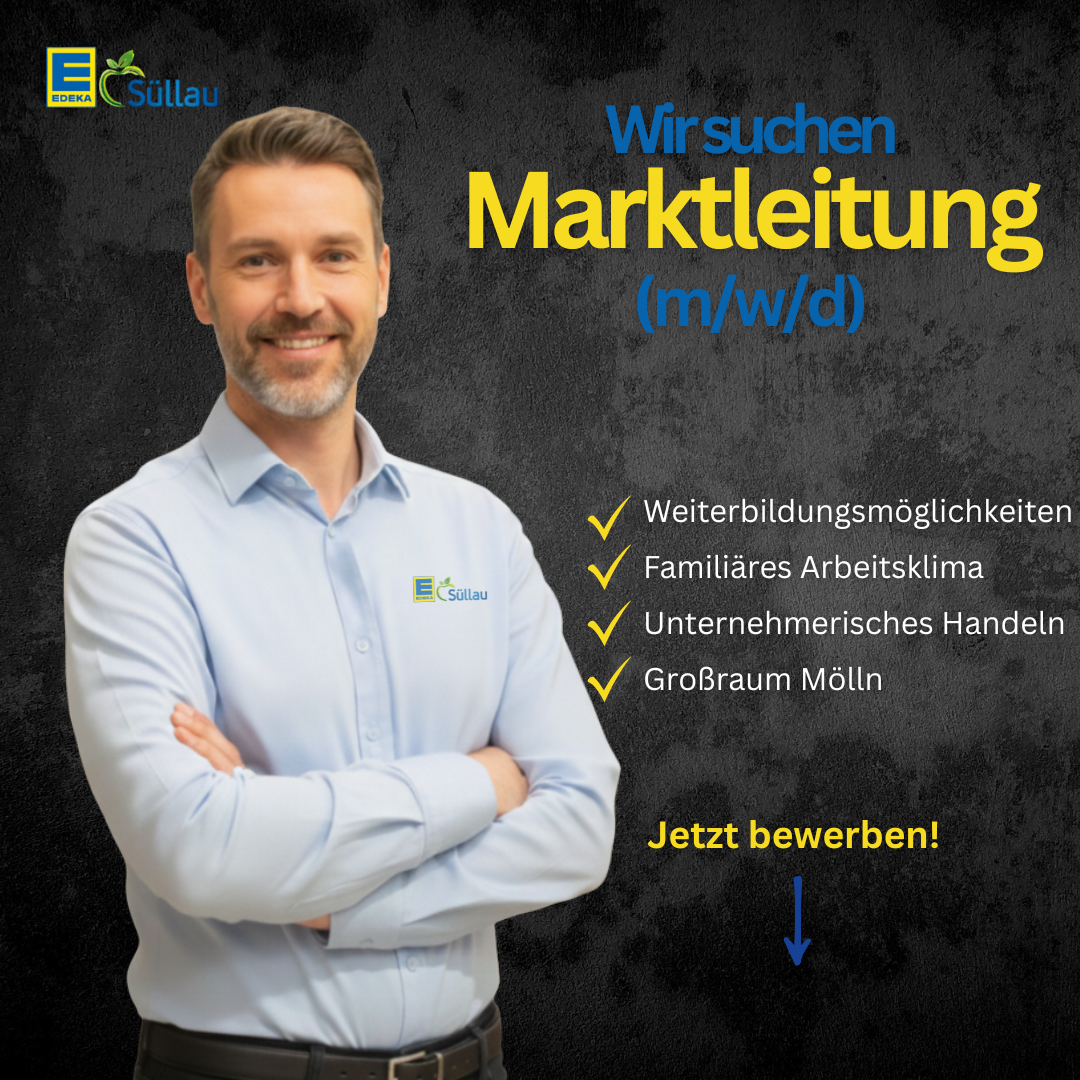 Edeka Süllau Karriere Facebook ad: Jetzt unverbindlich bewerben!