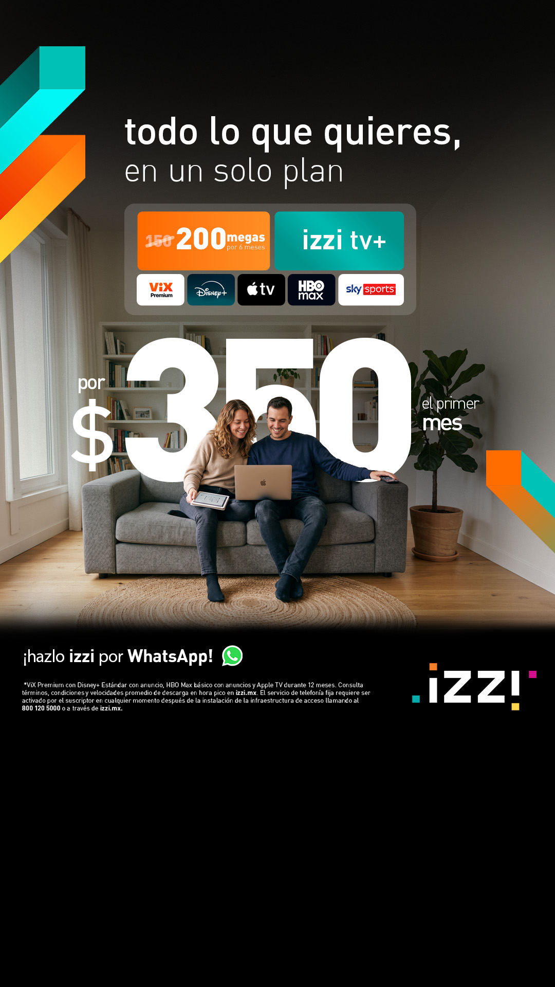 izzi telecom Facebook ad