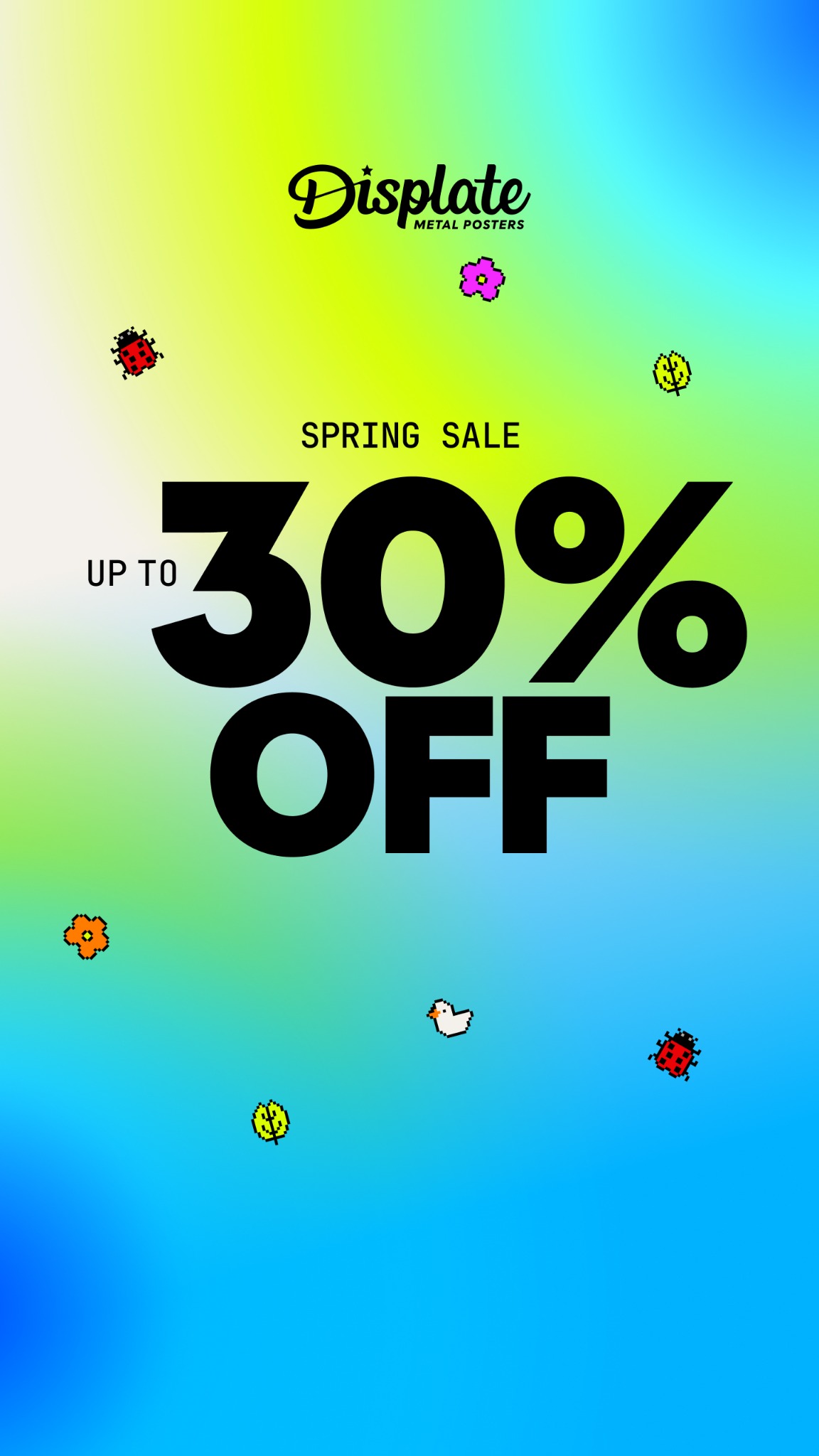 Displate Facebook ad