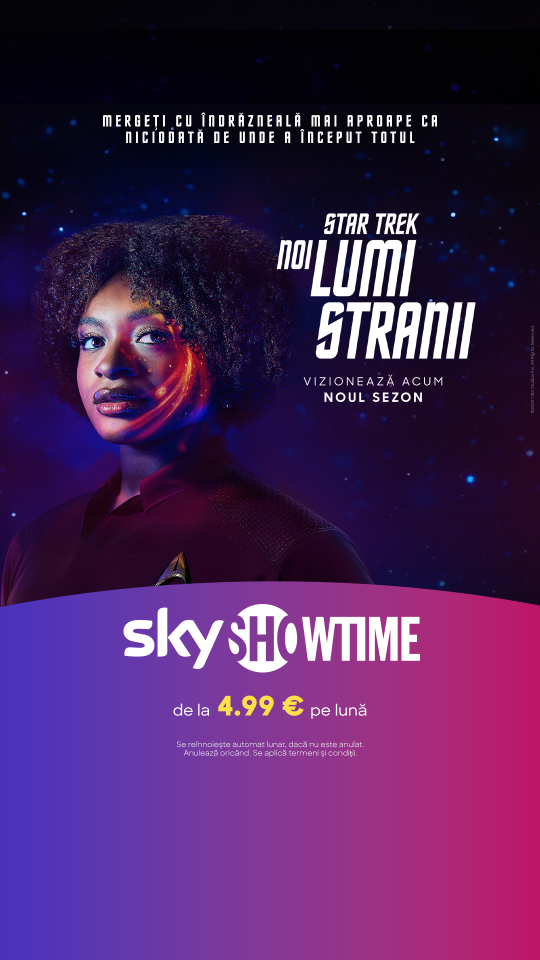 SkyShowtime Facebook ad from Jul 24, 2026