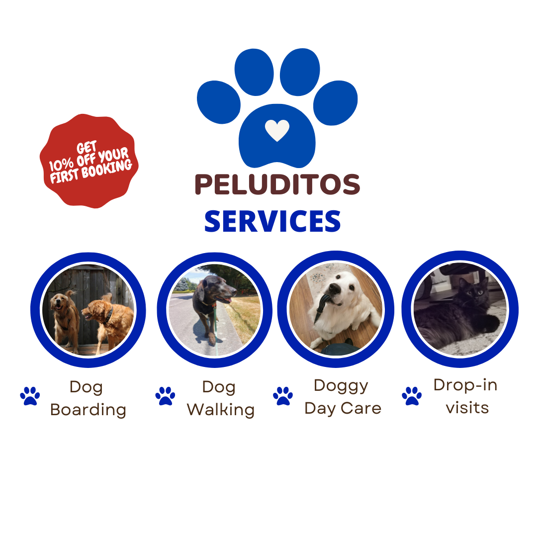 Peluditos Petcare Facebook ad: Pet Care Services