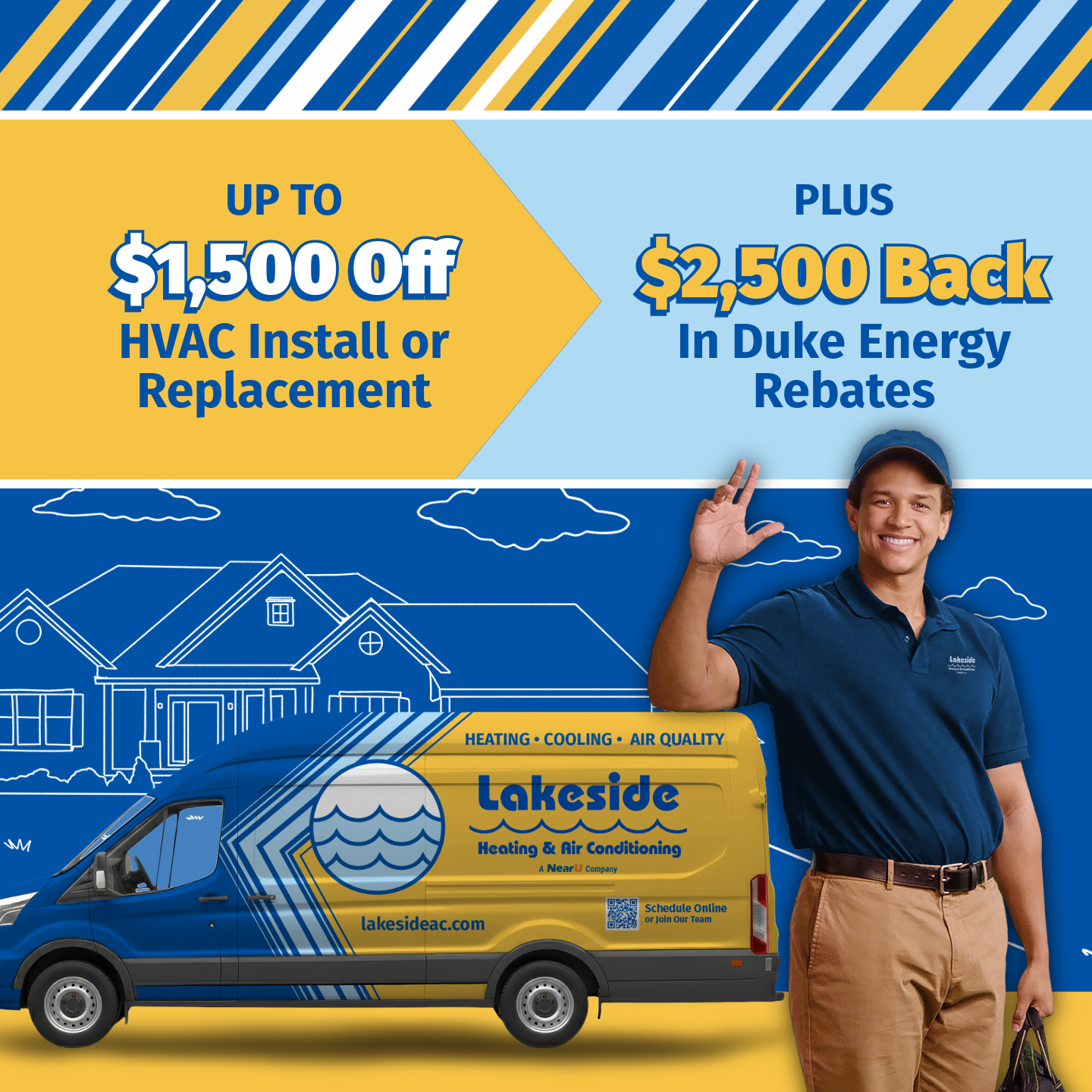 Lakeside Heating & Air Conditioning Facebook ad