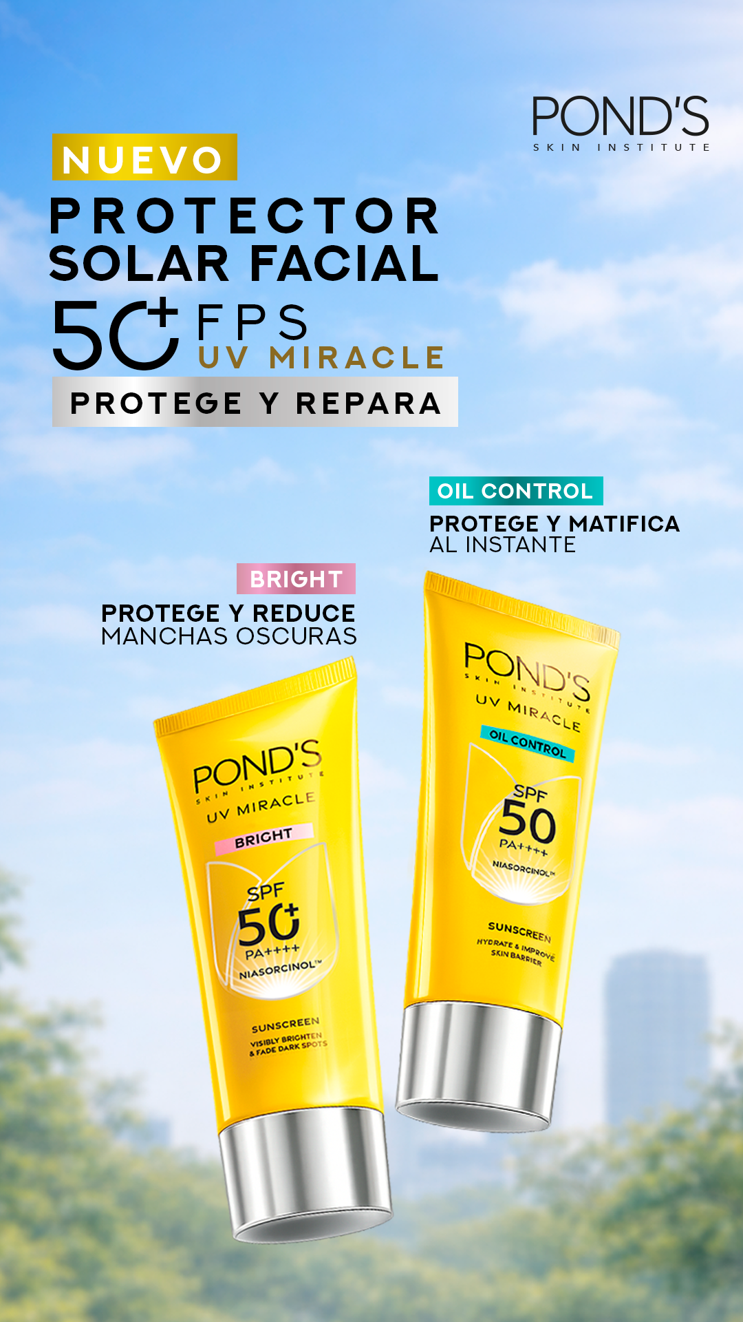 Pond's Centroamérica y Caribe Facebook ad