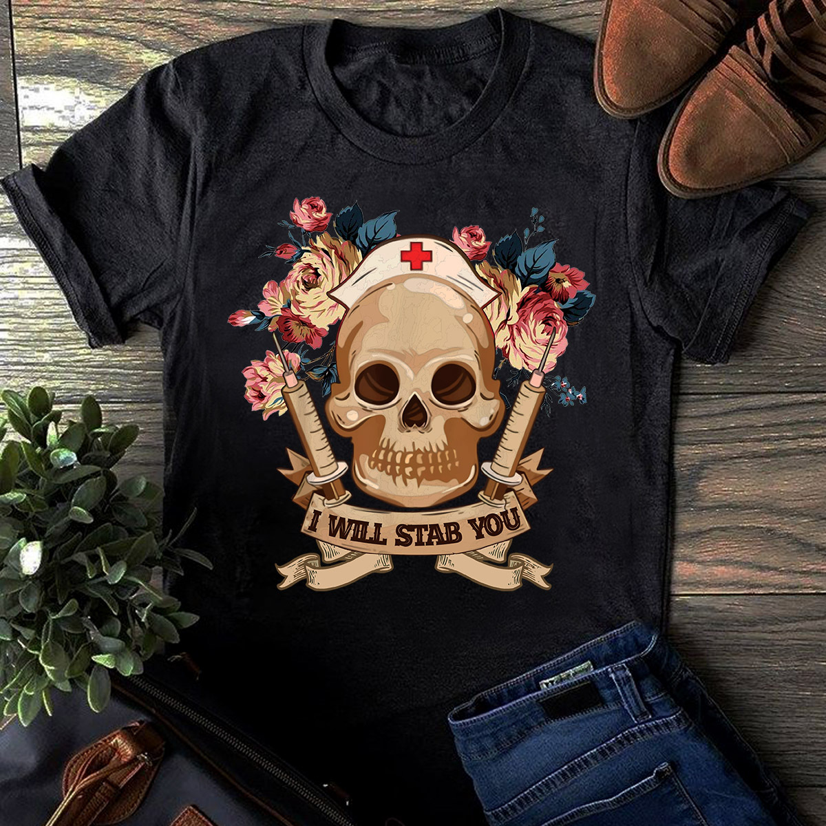 Grumpy Nurse store Facebook ad