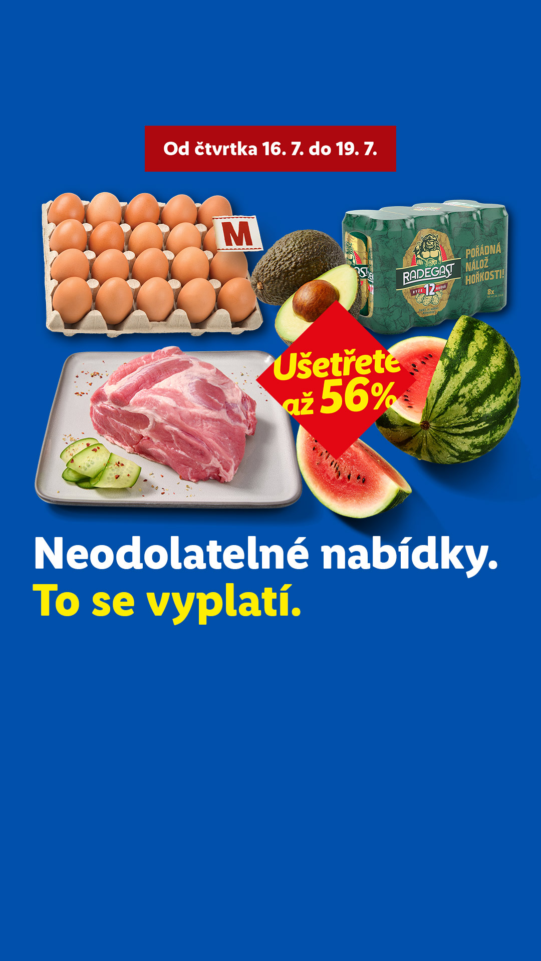 Lidl Česká republika Facebook ad