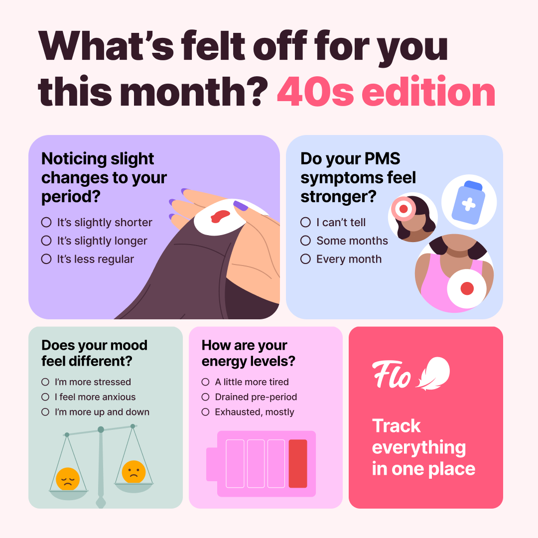 Flo App Facebook ad