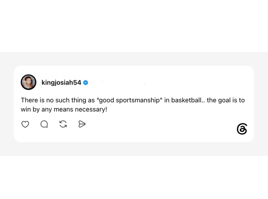 Threads, an Instagram app Facebook ad: We all may not love the game the…